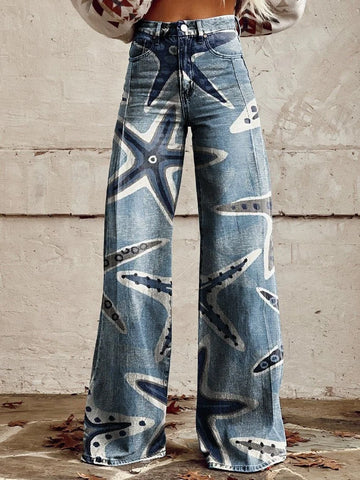Ellie Elegant Vintage Baggy Pants