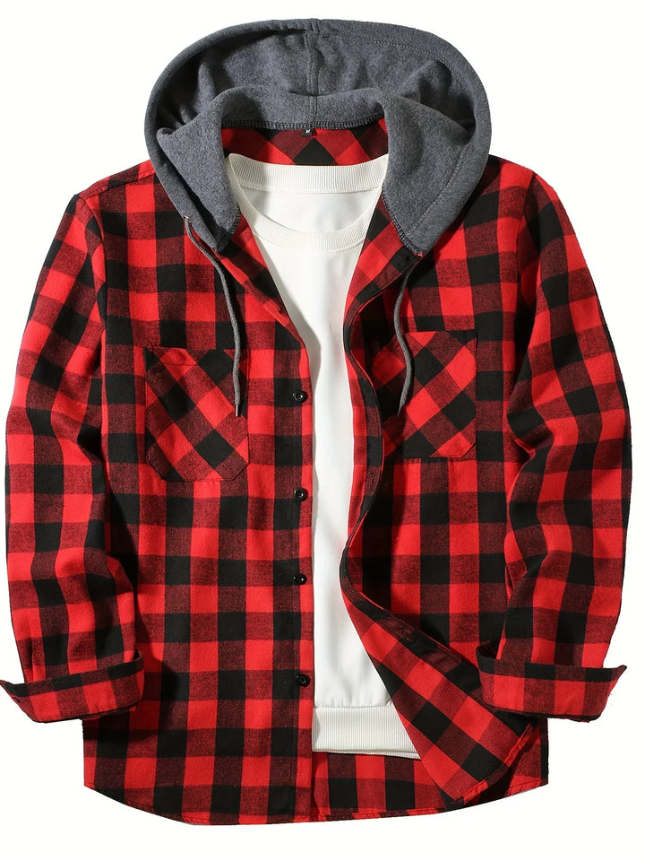Dean Flannel Hoodie Jacket