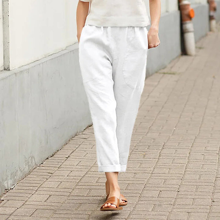 I Chrisea Loose Pocket Pants