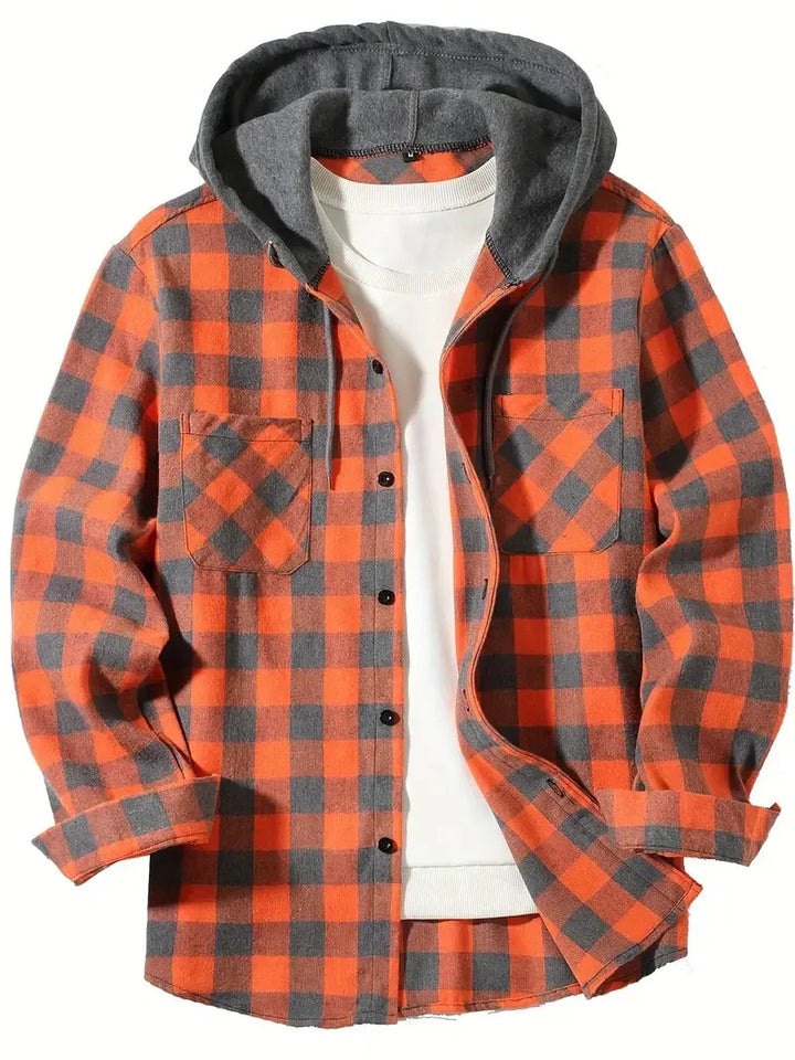 Dean Flannel Hoodie Jacket