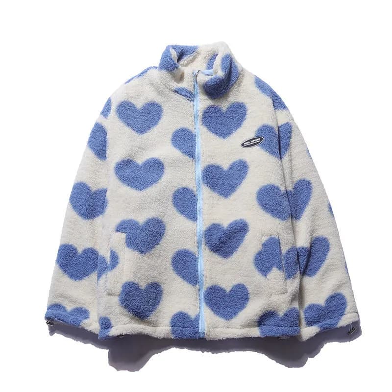 Mila Heart-Lined Reversible Jacket
