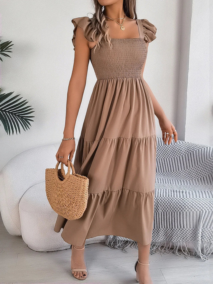 Kylie Elegant Tiered Dress