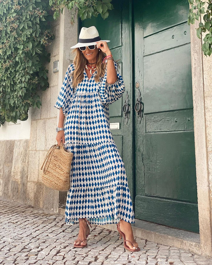 Lila Bohemian Dress
