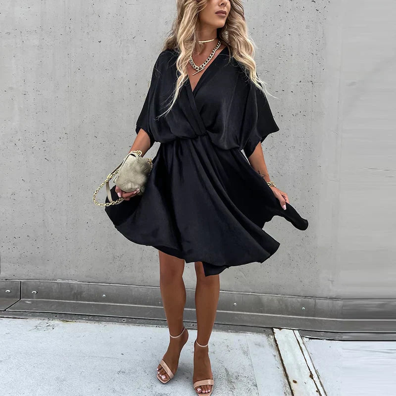 Ruby Chic Flowy Dress