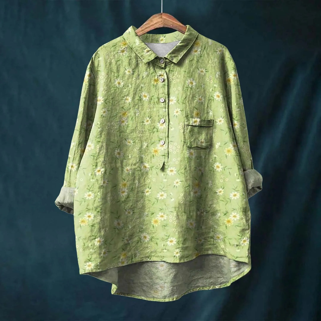 Anne Cotton-Linen Shirt