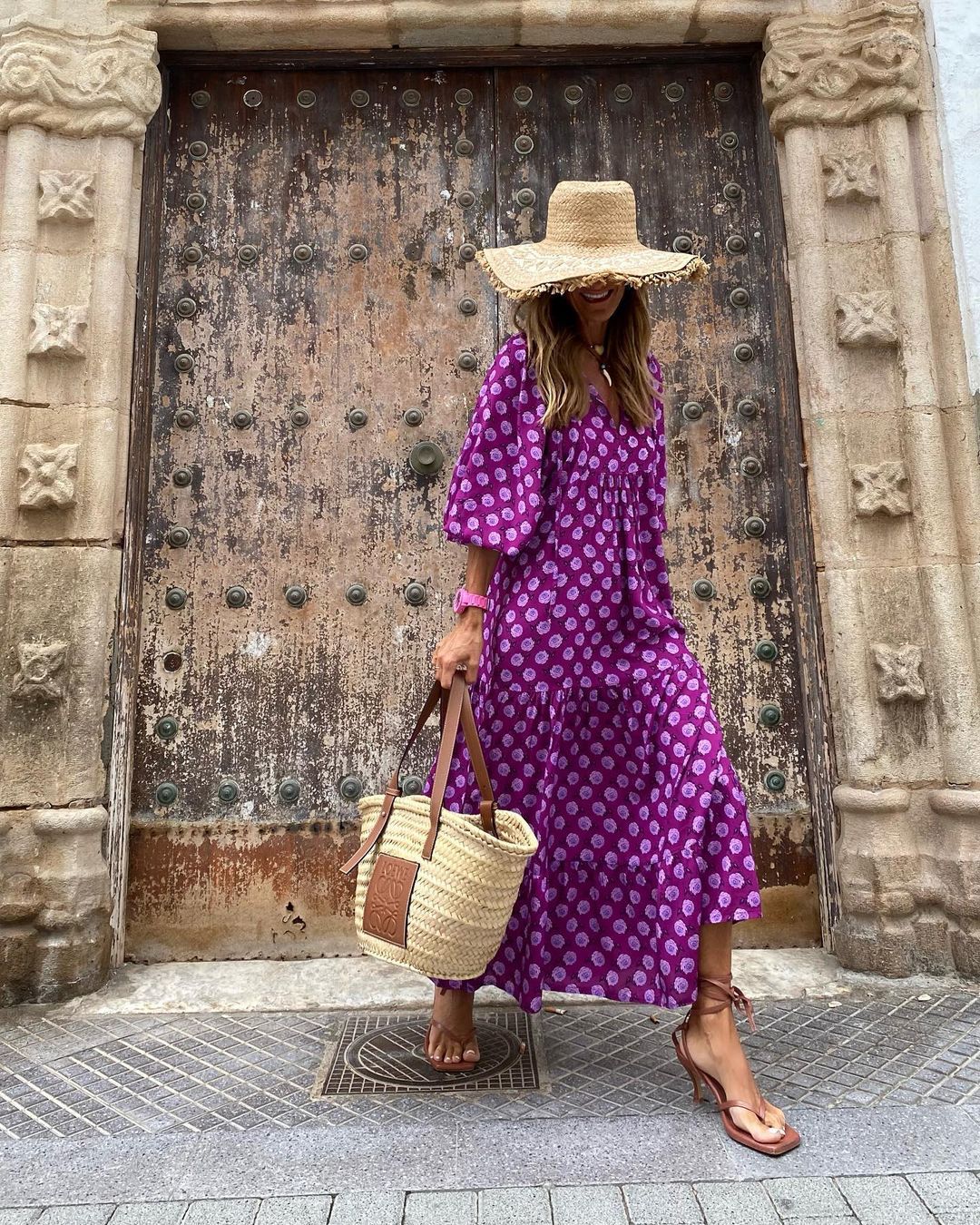 Lila Bohemian Dress