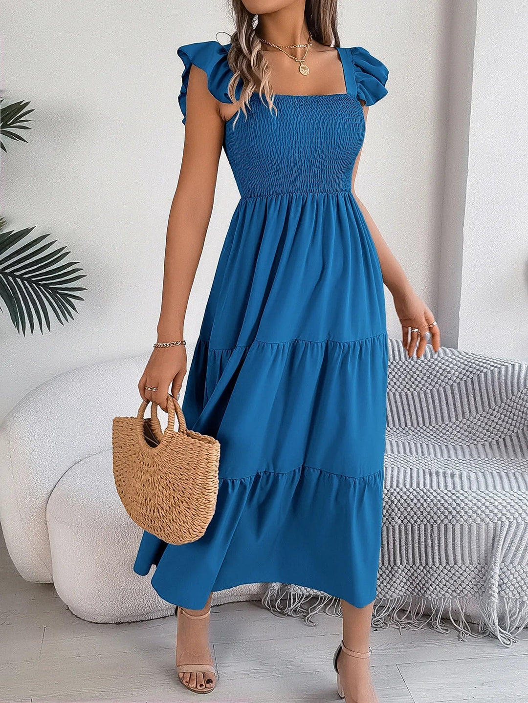 Kylie Elegant Tiered Dress
