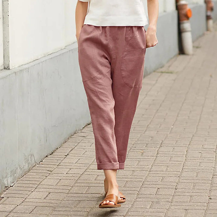 I Chrisea Loose Pocket Pants