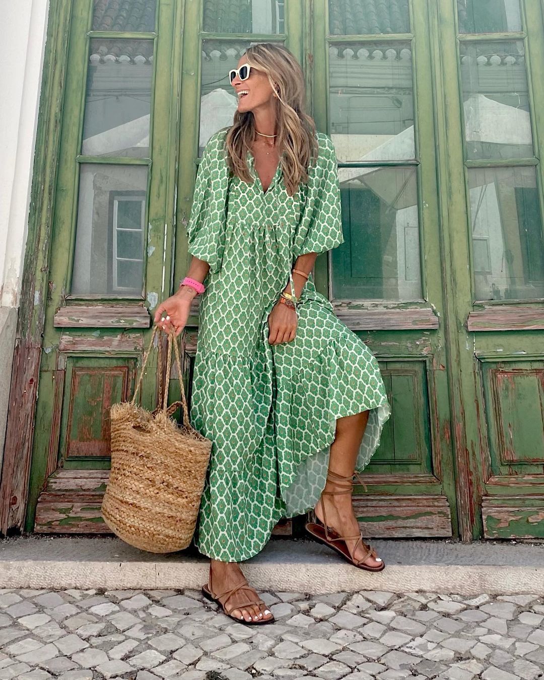 Lila Bohemian Dress