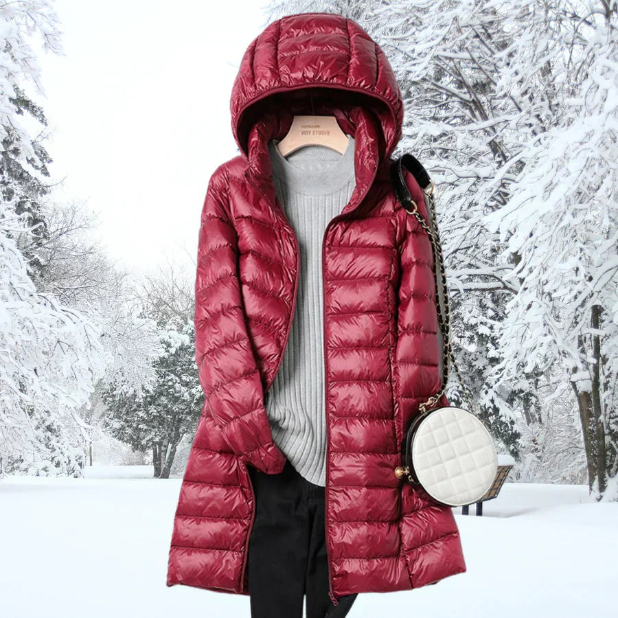 Nina Warm Ultralight Down Jacket for Women