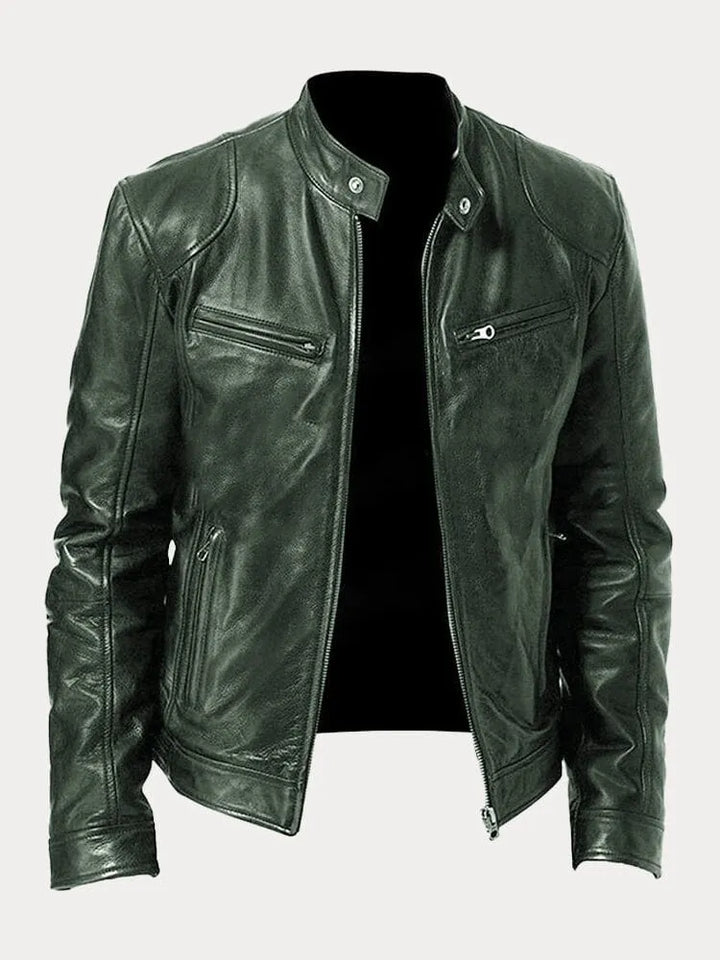 Nathan Casual Leather Jacket
