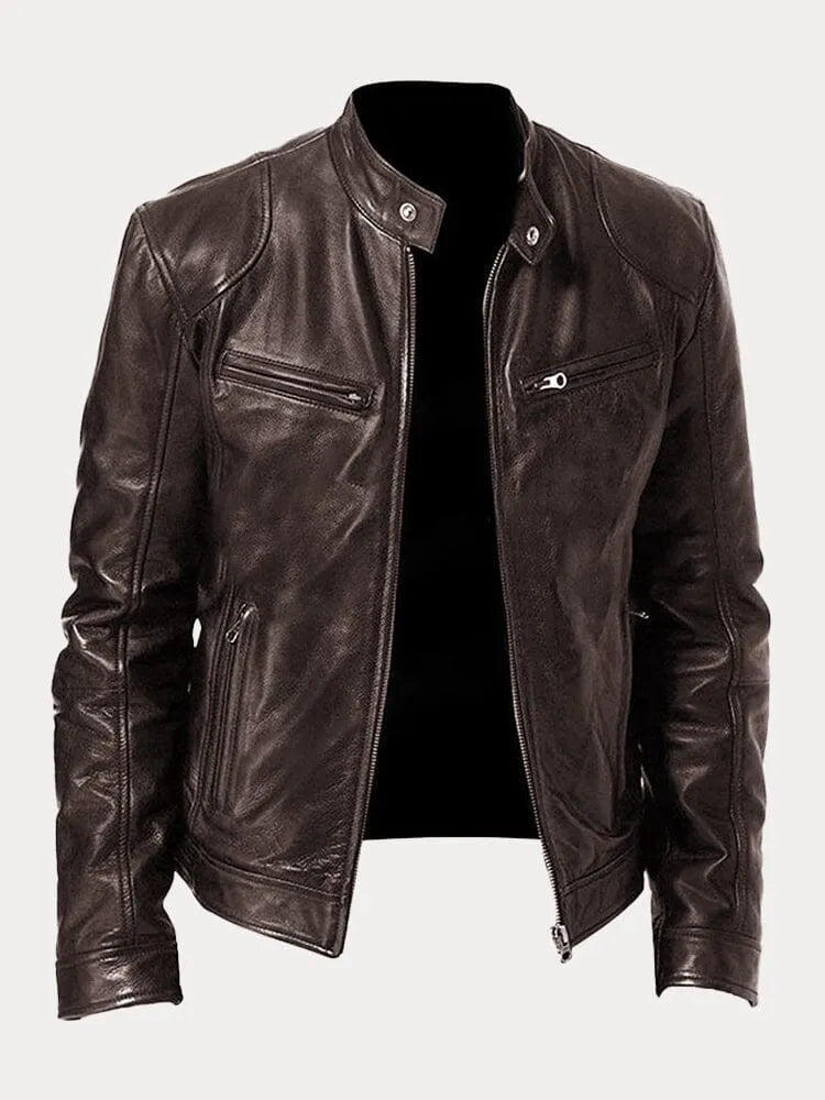 Nathan Casual Leather Jacket