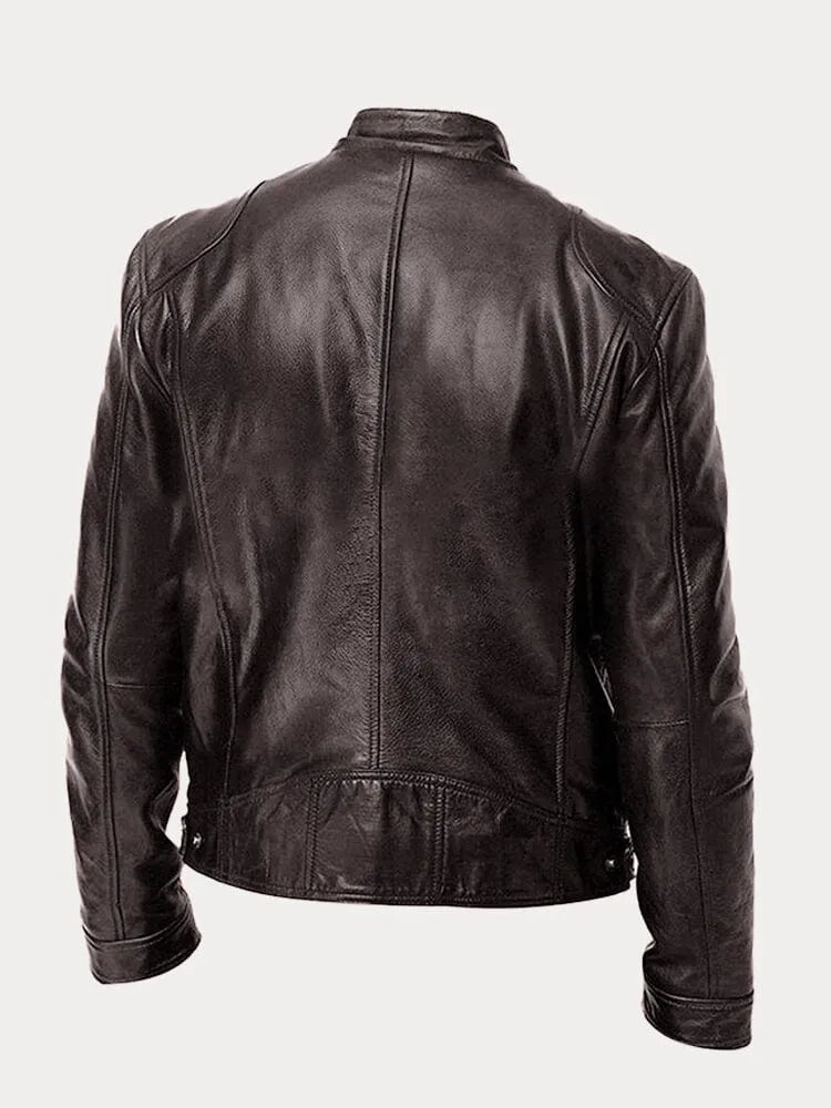 Nathan Casual Leather Jacket