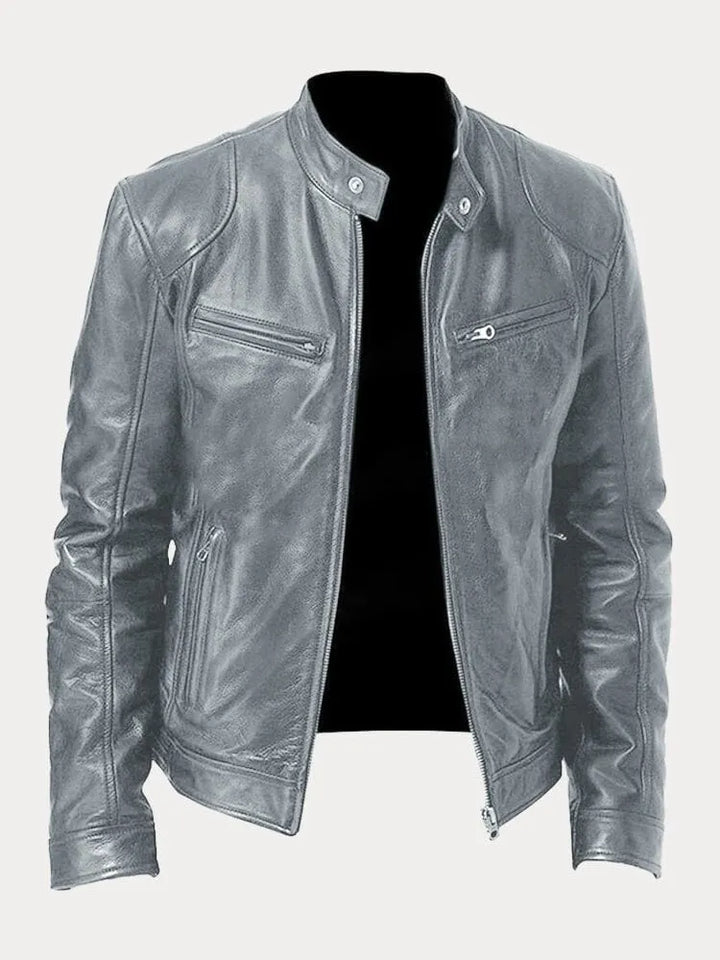 Nathan Casual Leather Jacket