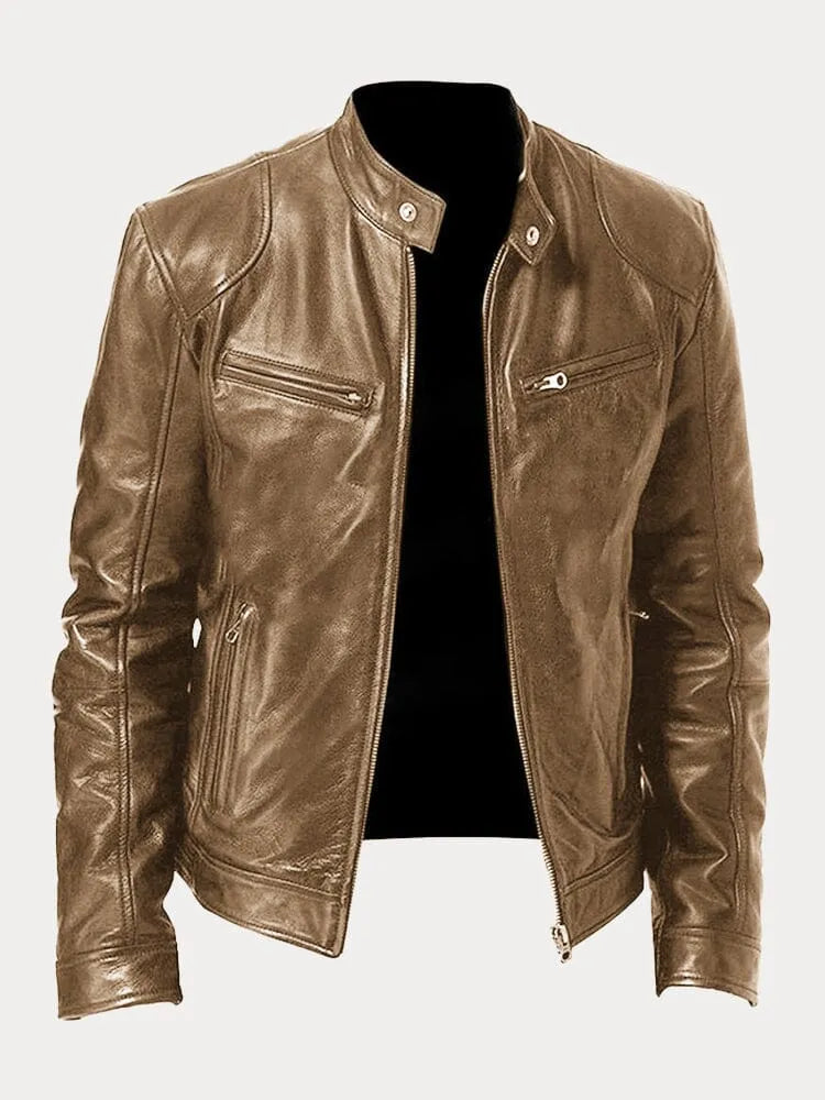 Nathan Casual Leather Jacket