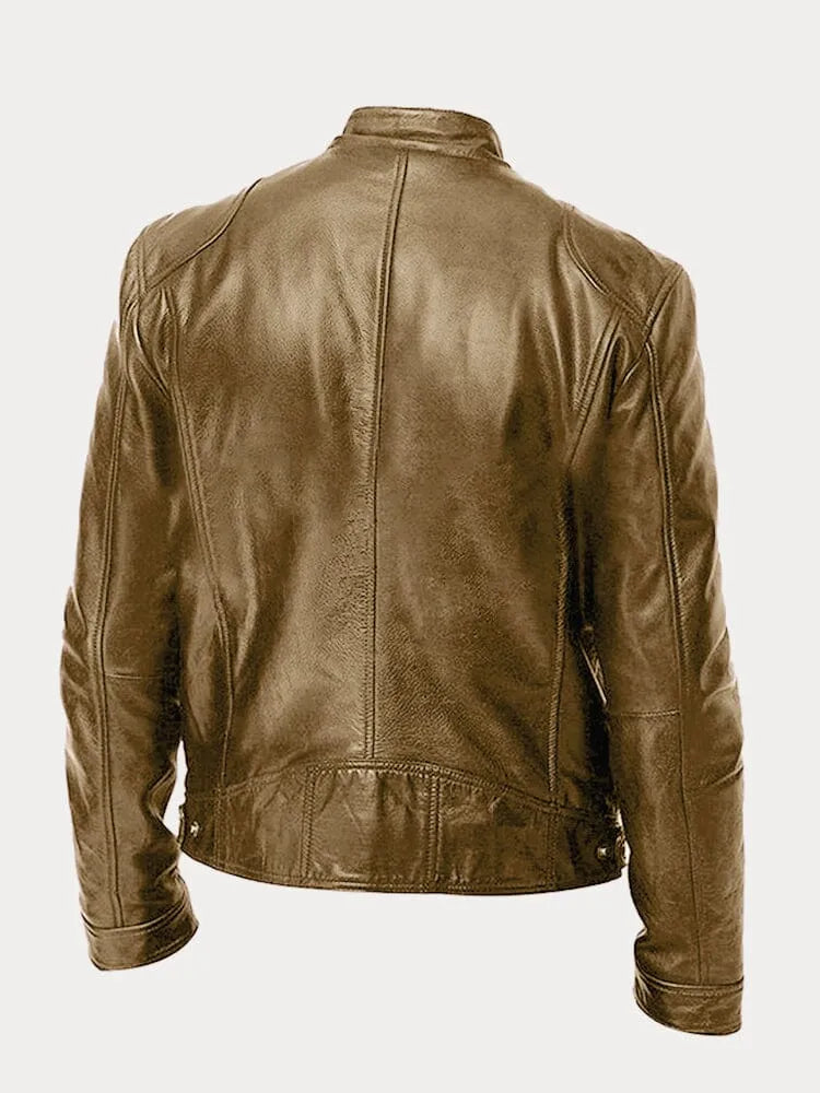 Nathan Casual Leather Jacket