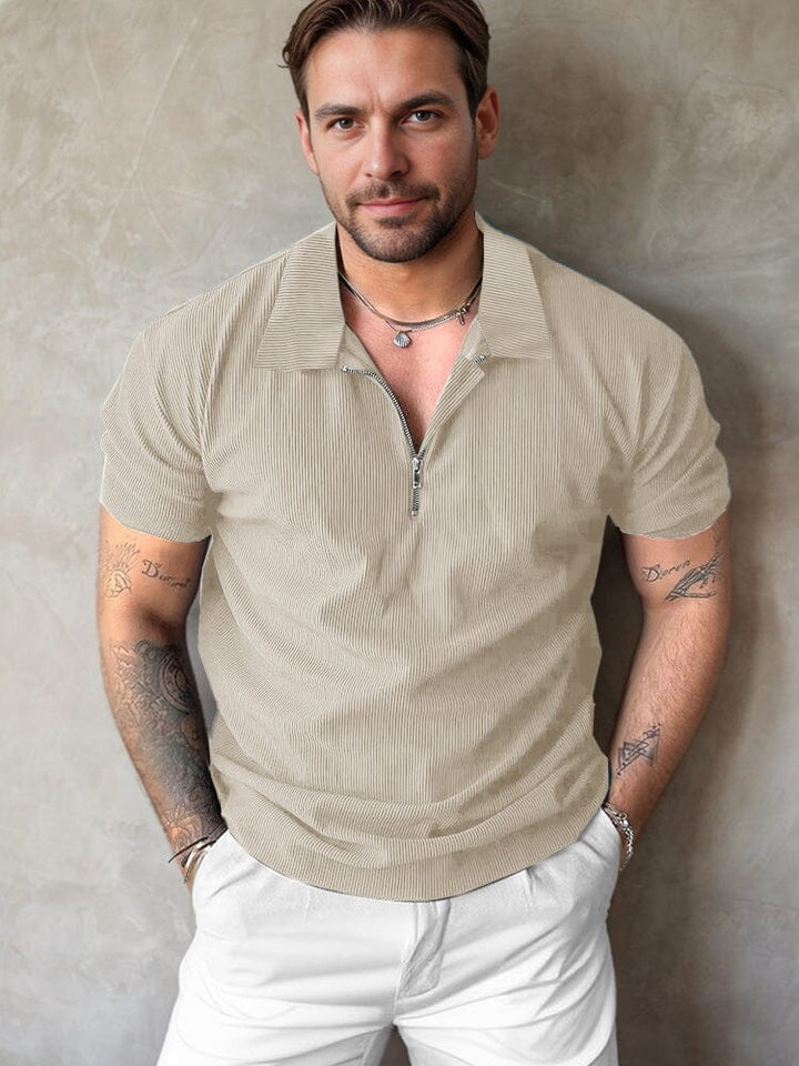 Paul Beathable Corduroy Polo Shirt