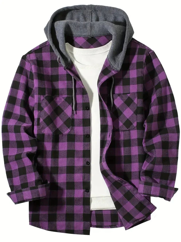 Dean Flannel Hoodie Jacket