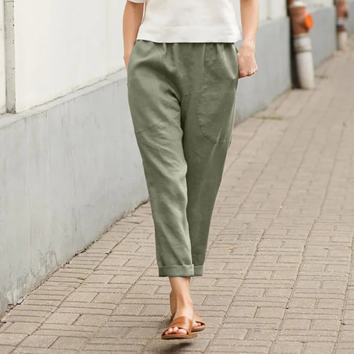 I Chrisea Loose Pocket Pants