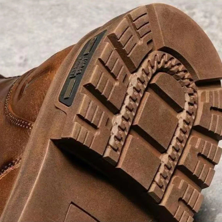 Charlie Forge Leather Boots