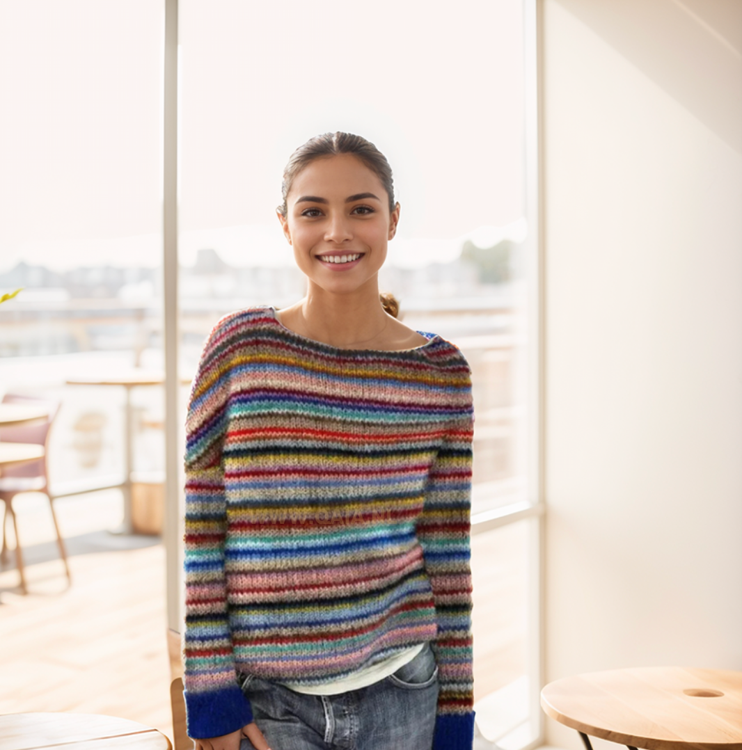 Iza Cozy Fair Isle Sweater
