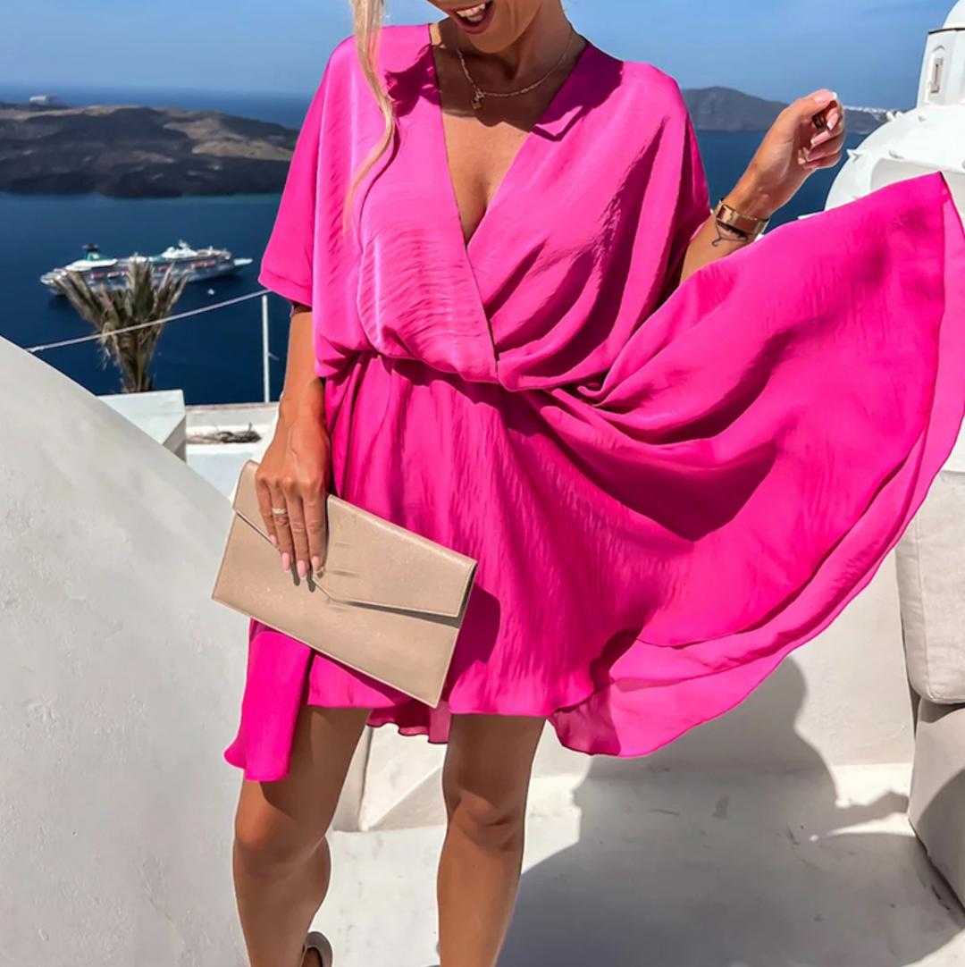 Ruby Chic Flowy Dress
