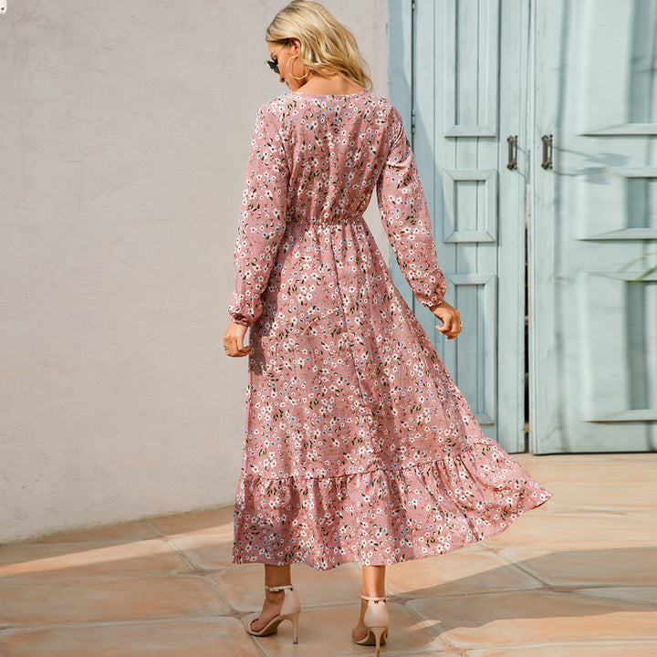 Mirena Summer Bohemian Maxi Dress