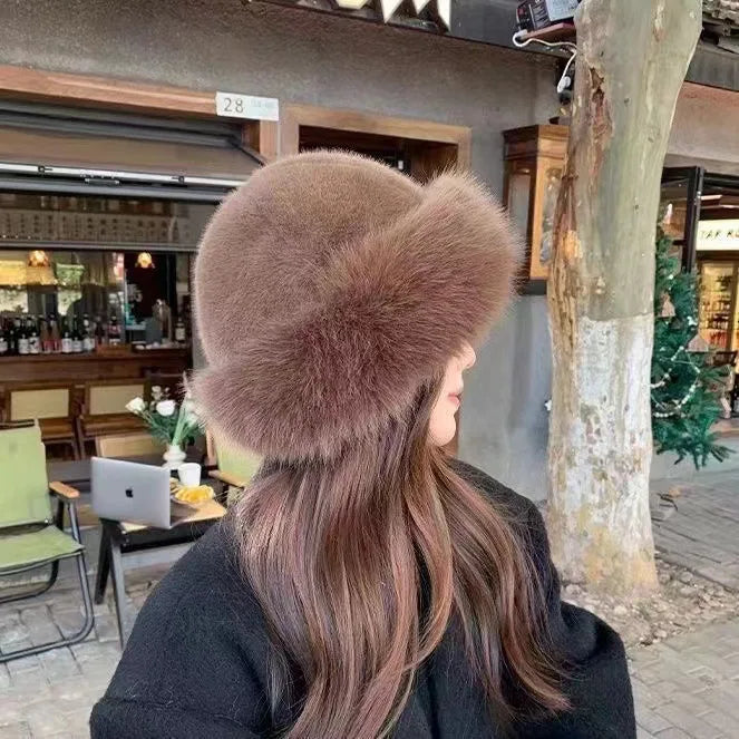 Amber Luxe Fur Hat
