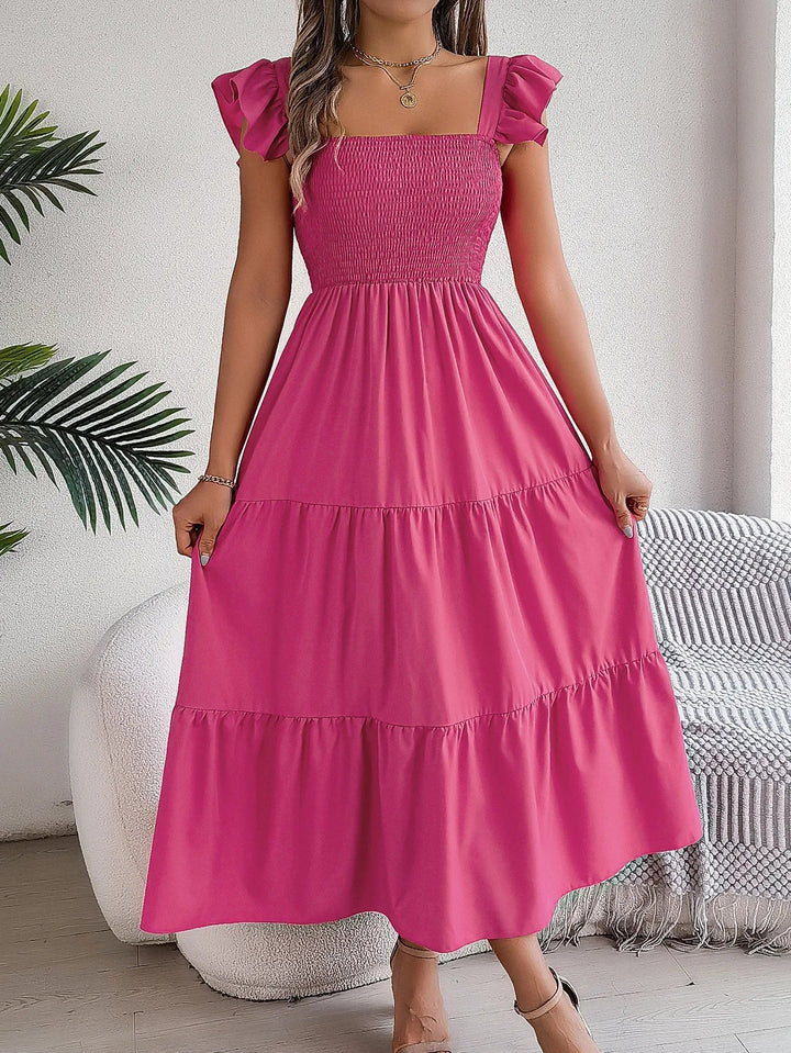 Kylie Elegant Tiered Dress