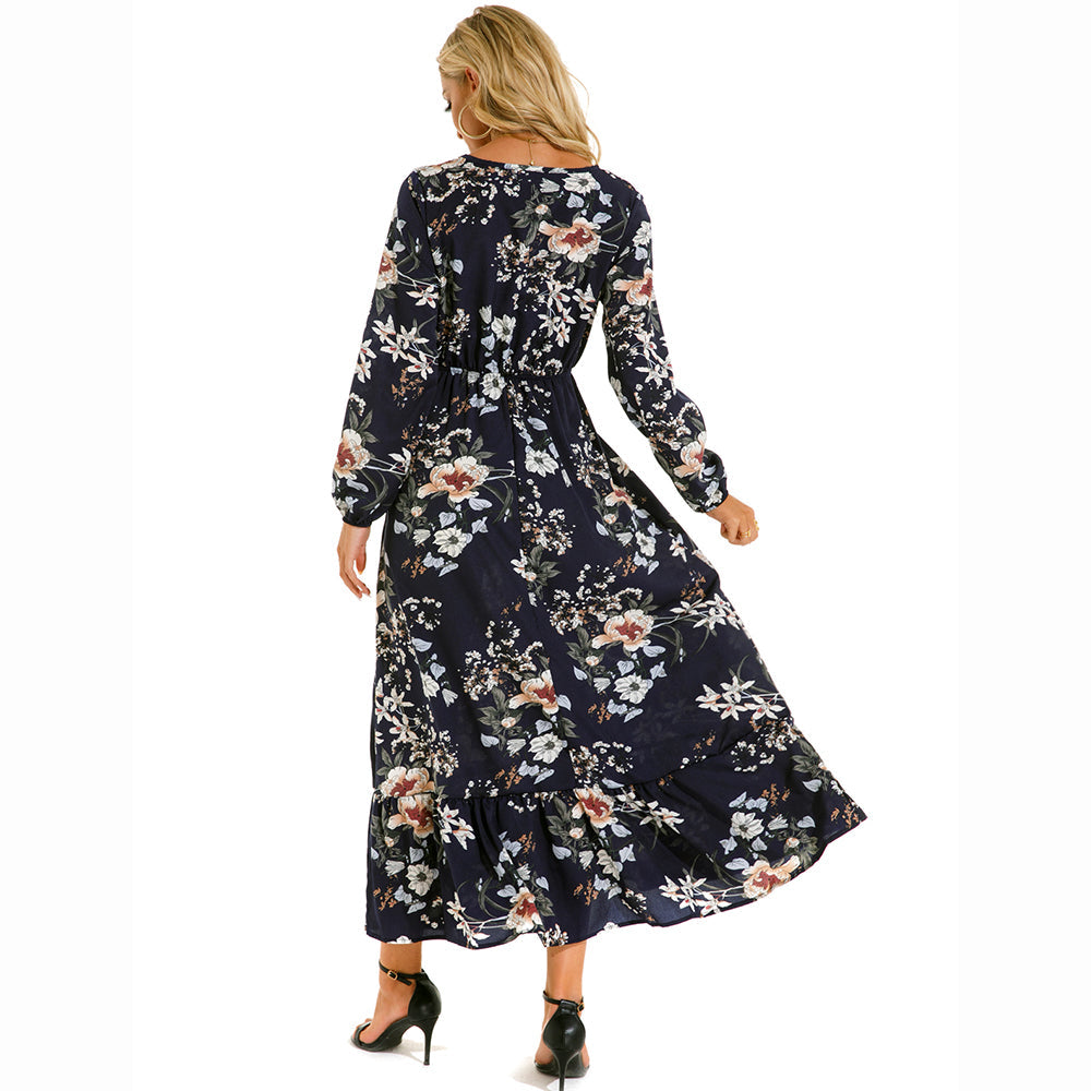 Mirena Summer Bohemian Maxi Dress