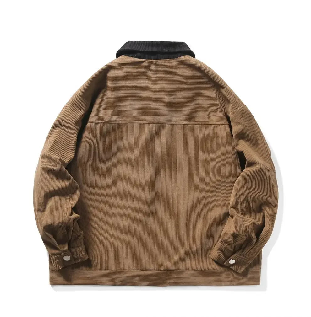 Robert Corduroy Color Block Jacket