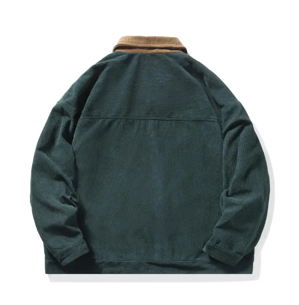 Robert Corduroy Color Block Jacket