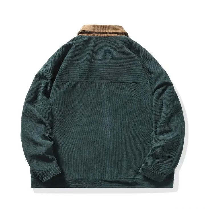 Robert Corduroy Color Block Jacket