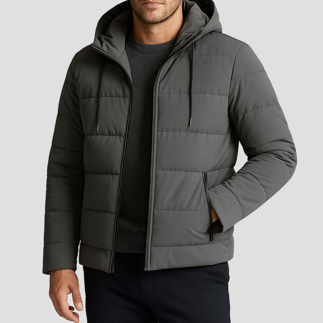 Lachlan Waterproof Hooded Puffer Winter Jacket