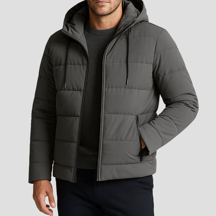 Lachlan Waterproof Hooded Puffer Winter Jacket