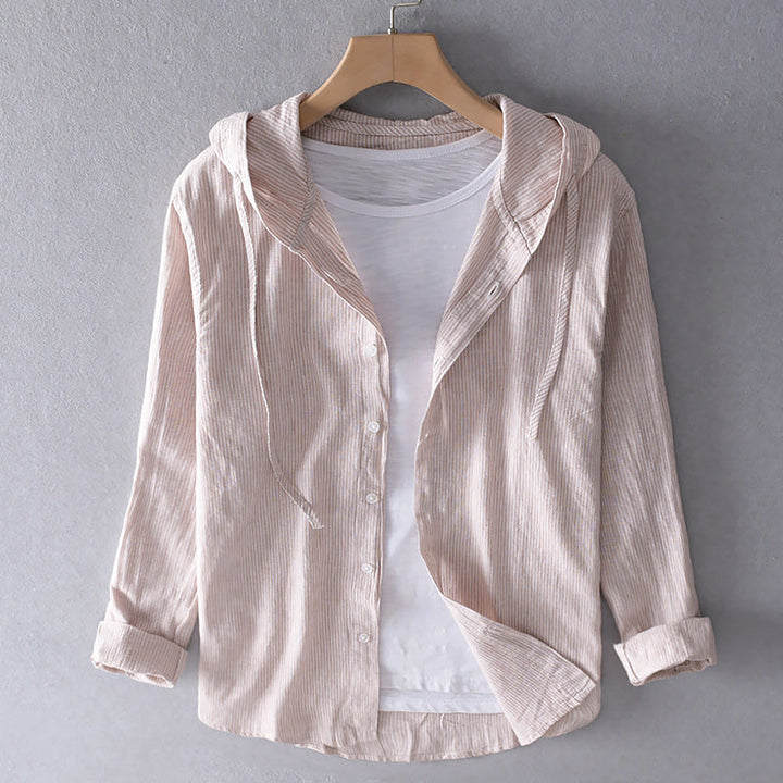 Evonna Lightweight Hooded Blouse