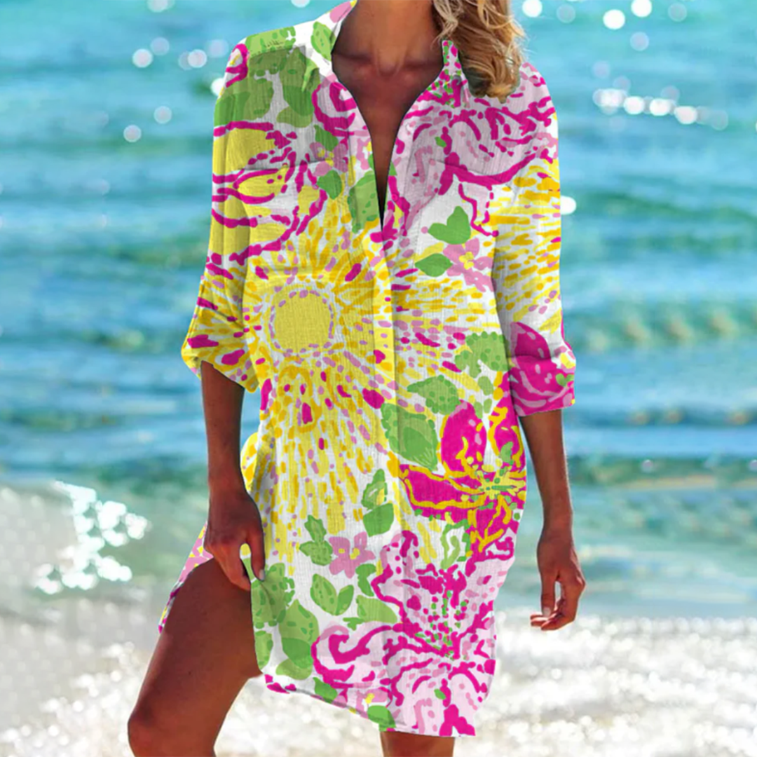 Aurora Flattering Summer Dress