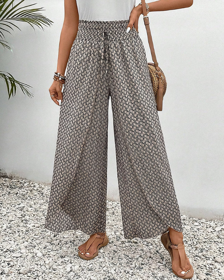 Scarlet Relaxed Wide-Leg Pants