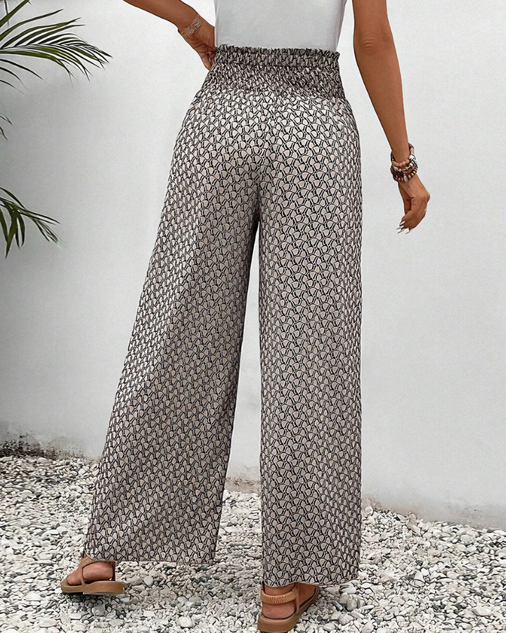 Scarlet Relaxed Wide-Leg Pants