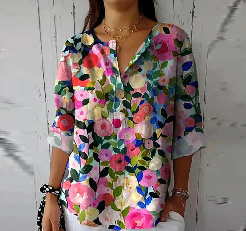 Kiana Floral Blouse
