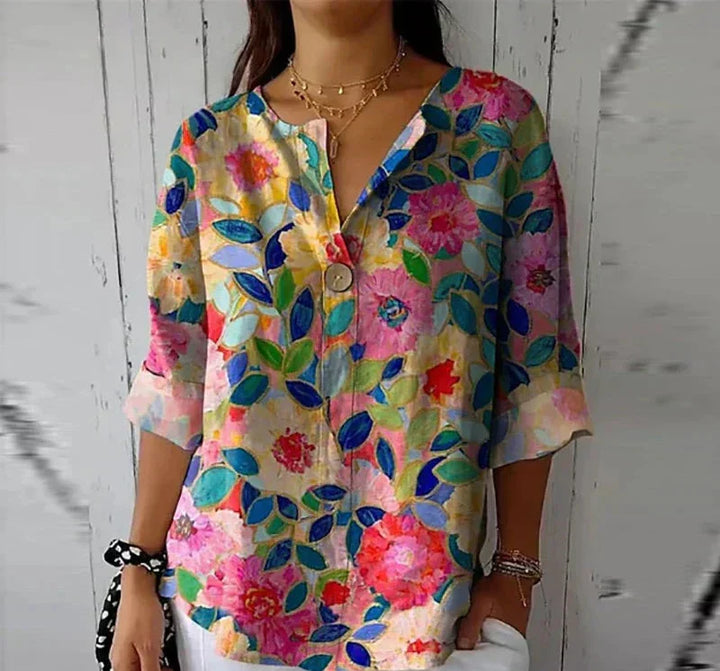 Kiana Floral Blouse
