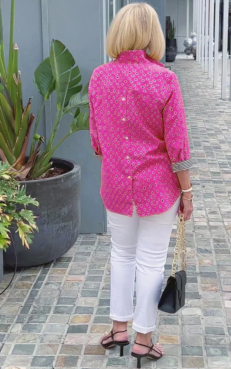Sabina 3/4 Sleeve Elegant Top