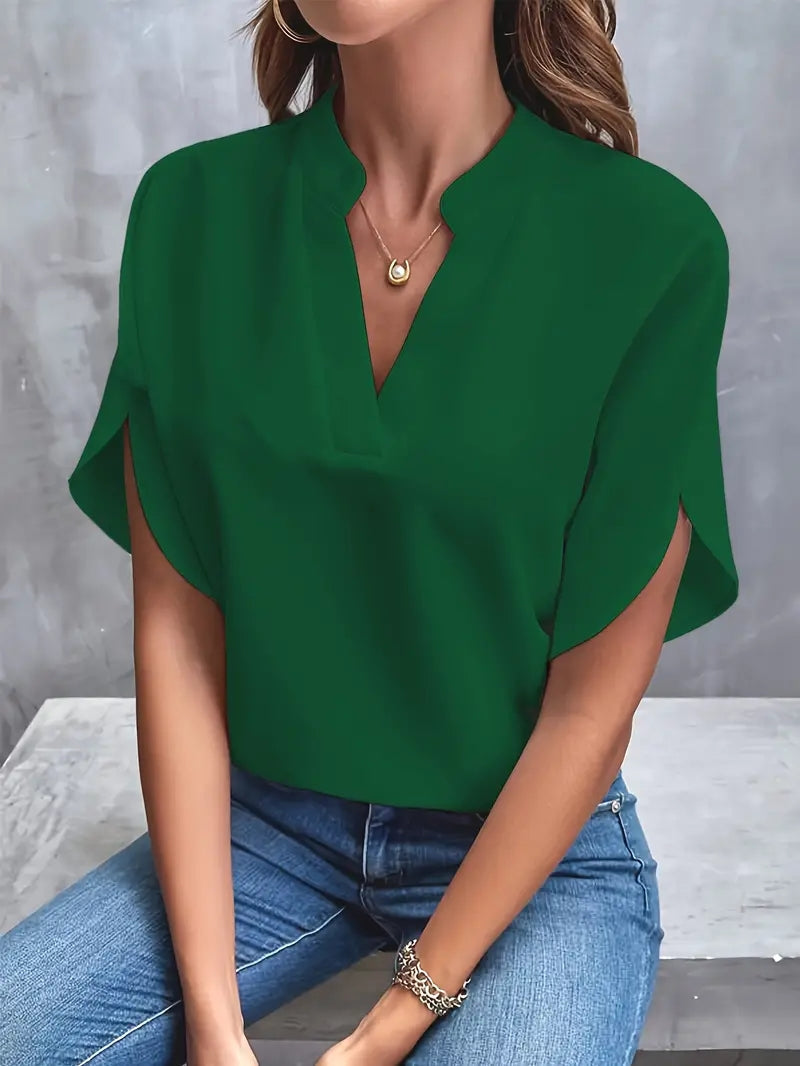 Ezra Flared Sleeve Blouse