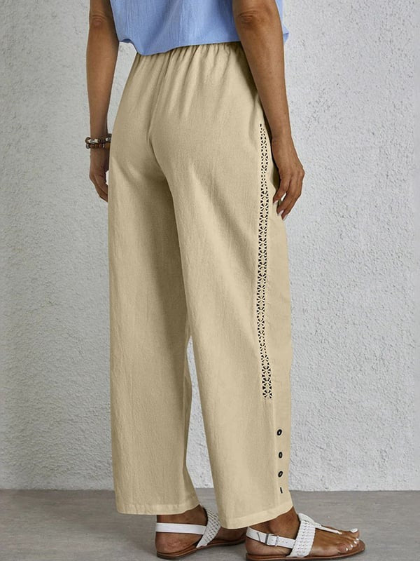 Mary Effortless Buttoned Pants