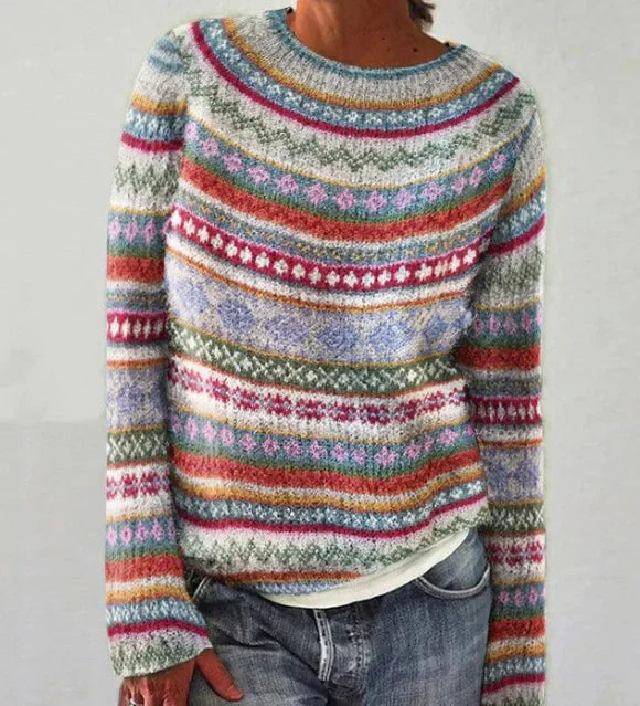 Iza Cozy Fair Isle Sweater