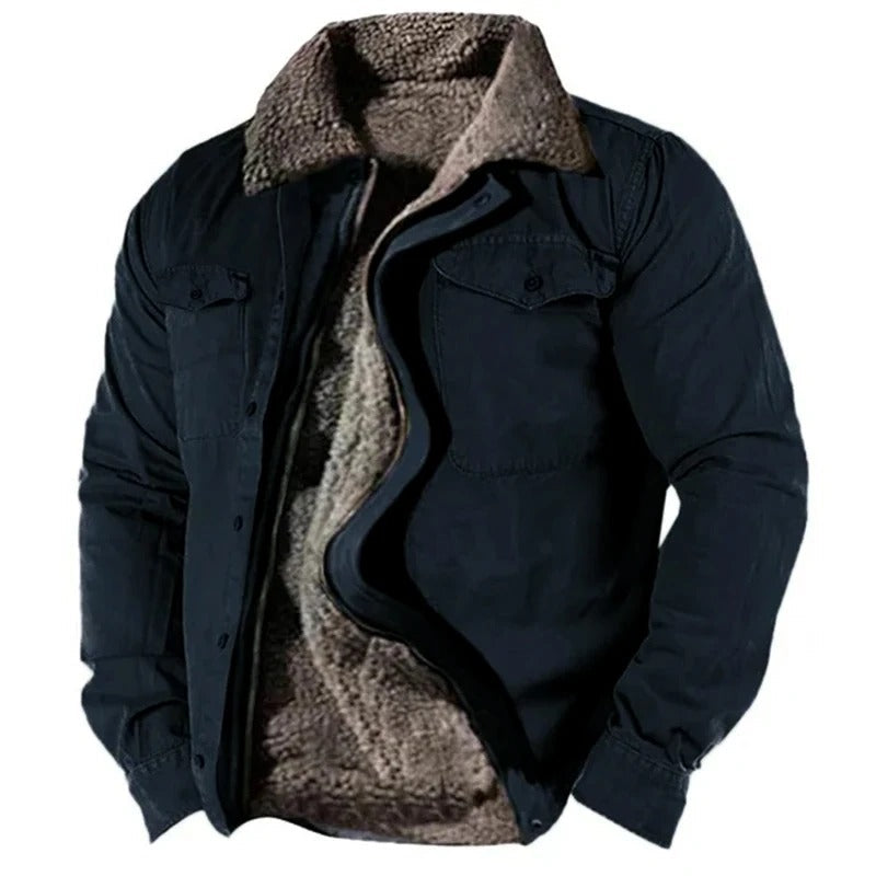 Cameron Warm Sherpa Lined Jacket