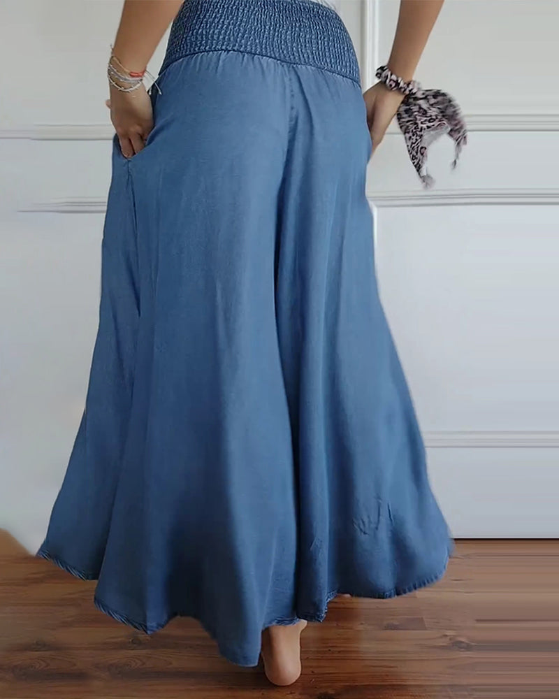 Nina Pants with Elastic Waist