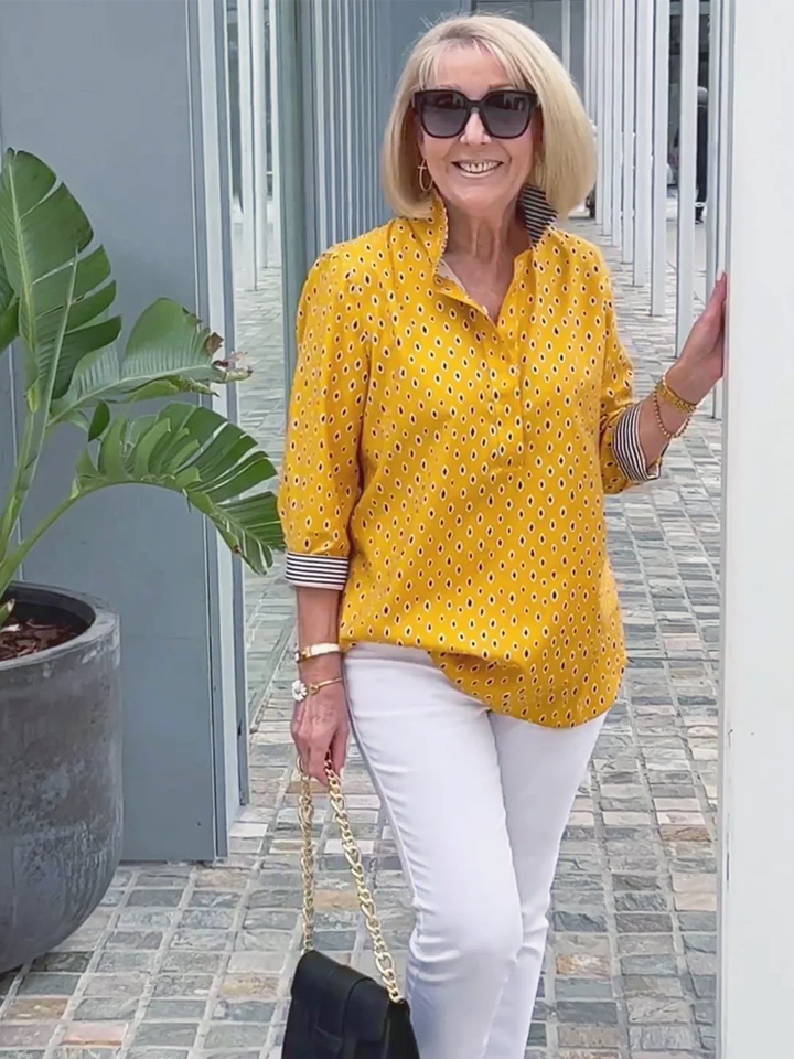 Sabina 3/4 Sleeve Elegant Top