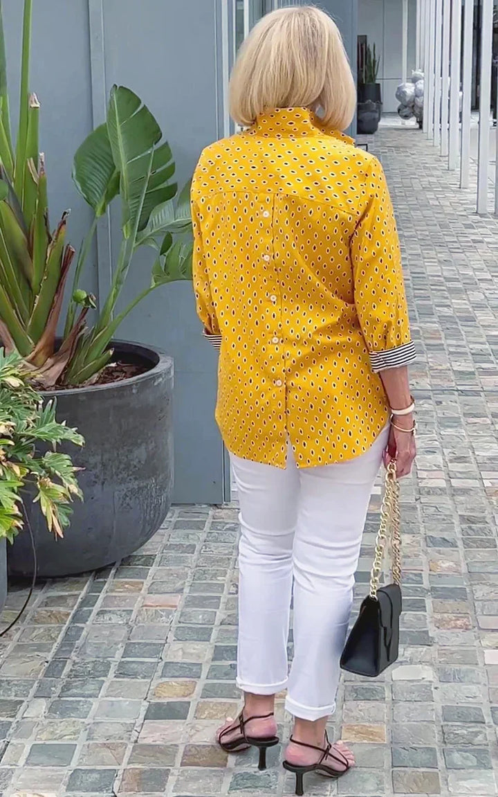 Sabina 3/4 Sleeve Elegant Top