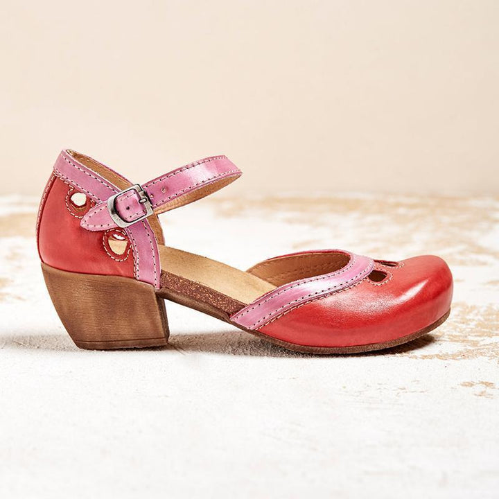 Alica Orthopedic Sandals With Low Heels